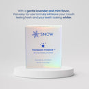 Snow Teeth Whitening Magic Powder - Teeth Whitening Kit Supplement, Adds Whitening Effects to Any Toothpaste, Oral Care Product with Calcium Carbonate for White Teeth, Lavender & Mint Flavor - 0.63-oz Infinity Warehouse