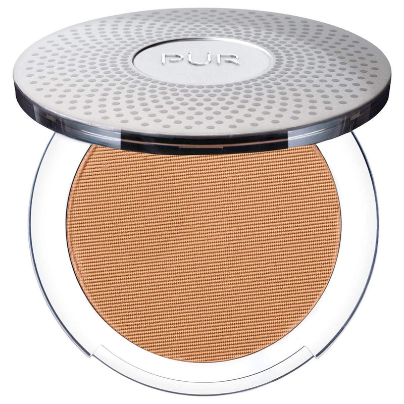 PÜR 4-in-1 Pressed Mineral Makeup SPF 15 Powder Foundation with Concealer & Finishing Powder - Medium to Full Coverage Foundation Makeup - Cruelty-Free & Vegan Friendly PÜR MINERALS