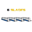 HeadBlade HB6 Refill Blades - 6 Stainless Steel Blades for No Tugging or Pulling, Shave Less, Works for Face, Body, and Scalp HeadBlade