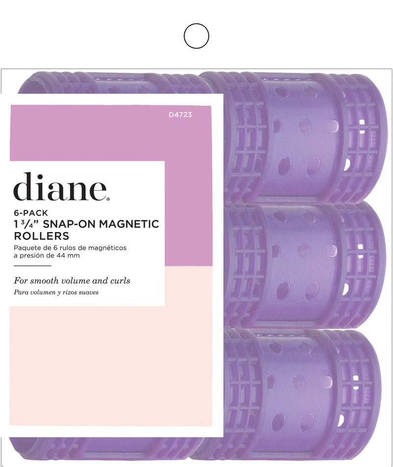 Diane Snap On Magnetic Roller, Purple, 1 3/4" Diane