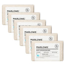 MARLOWE. No. 102 Body Scrub Soap 7 oz, Santal, Exfoliating Soap Bar with Shea Butter, Olive Oil & Green Tea Extracts, Cleanses, Smooths & Revitalizes Skin, Warm Amber, Spice & Citron Scent Infinity Warehouse