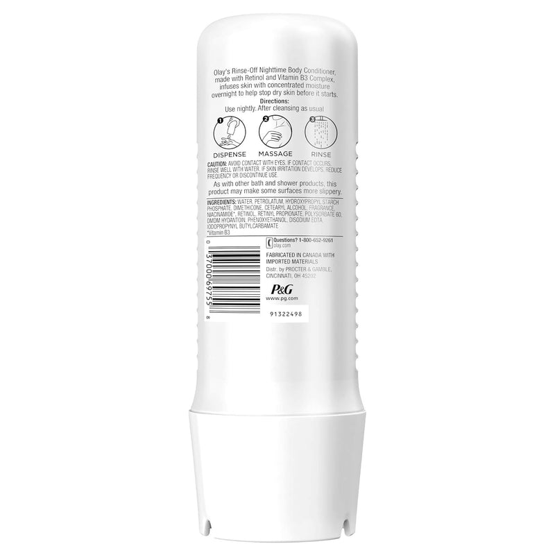 Olay Nighttime Rinse-off Body Conditioner with Retinol - 8 fl oz Infinity Warehouse