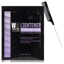 Watercolors Lightener, Hair Bleach Conditioning Lightening, 8 Levels Lift, Incredible Condition (w/ Sleek Steel Pin Rat Tail Comb) Water Colors Hair Dye Maintenance Wash (LIGHTENER - 1 oz packette (single use)) Water Colors