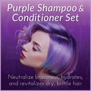 ArtNaturals Purple Shampoo for Blonde Hair - 12oz Sulfate Free & No Parabens Protects & Balances Color Tones Gray, Silver, Brunette, Highlights, Dyed or Bleached Hairs - Prevents Brassy Yellow Artnaturals Store