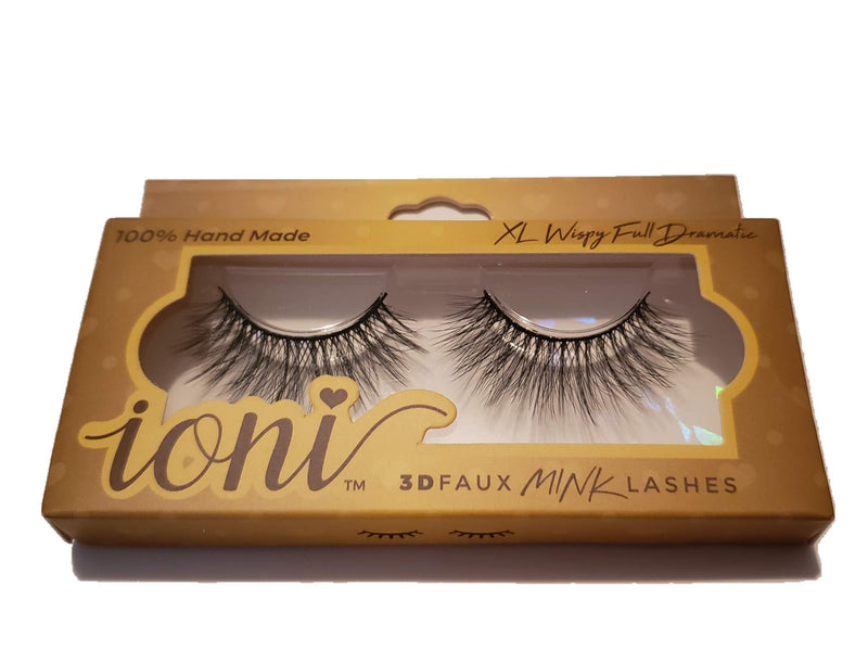IONI 3D Faux Mink Lashes XL Wispy Full Dramatic 686604 IONI