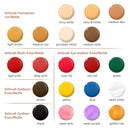 OPHIR Airbrush Makeup, Air Brush Kit with Air Compressor, 7x30ml Airbrush Foundation, 13x10ml Airbrush Blush Eyeshadow, Concealer & Loose Powder for Movie Stage Wedding Party Spray Makeup Airbrush Infinity Warehouse