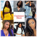 Straight Bundles 9A 100% Unprocessed Straight Human Hair 3 Bundles (20 22 24 Inch) Brazilian Virgin Hair Weave Human Hair Extension Fashow