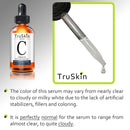 TruSkin Vitamin C Serum for Face, Anti Aging Serum with Hyaluronic Acid, Vitamin E, Organic Aloe Vera and Jojoba Oil, Hydrating & Brightening Serum for Dark Spots, Fine Lines and Wrinkles, 1 fl oz TruSkin Naturals