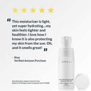 Moisturizer For Face with SPF 30 - Anti Aging Collagen, Peptide & Ceramide Complex For Women & Men, Lightweight Hydration - Plumps & Protects Skin - With Proteins & Hyaluronic Acid, 1.4 oz. NAELI
