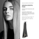 pH PURE HAIR Argan and Keratin Hair Mask - Deep Hydration Repair Treatment for Dry and Damaged Hair-Sulfate and Paraben-Free -Nourishing Hair Care for All Hair Types - 8.45 Fl Oz Infinity Warehouse