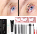 Black Lash Tint Kit At Home, 15ml Keratin Eyelash Dye, 6 Weeks Eyebrow Tinting Easy To Use Make Eyes Voluminous For Brow Lamiantion/Lift Aftercare (Black-Tint Kit Only) Libeauty