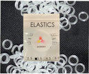 IVORIE Cosmetic Dental Elastic Rubber Bands Braces Teeth Gap Alignment 100pcs (1/4" Fox 3.5oz (Medium)) IVORIE