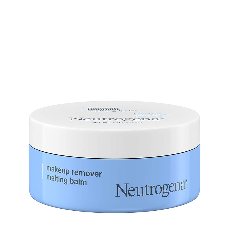 Neutrogena Makeup Remover Melting Balm to Oil with Vitamin E, Gentle and Nourishing Makeup Removing Balm for Eye, Lip, or Face Makeup, Travel-Friendly for On-the-Go, 2.0 ounces Neutrogena