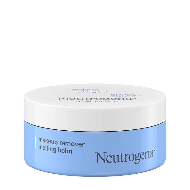 Neutrogena Makeup Remover Melting Balm to Oil with Vitamin E, Gentle and Nourishing Makeup Removing Balm for Eye, Lip, or Face Makeup, Travel-Friendly for On-the-Go, 2.0 ounces Neutrogena