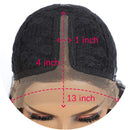 Amanda Body Wave Lace Front Wigs Human Hair Per Plucked Brazilian Virgin Human Hair Middle T Part Lace Wig with Baby Hair For Black Women Natural Color(20”body) Amanda