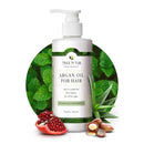 Caffeine Shampoo & Argan Oil Conditioner – For Hair Volumization – Bundle by Tree To Tub – Volumizing Shampoo & Hydrating Conditioner with Soapberry Tree to Tub