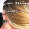 Yean Head Chain Bohemian Hair Jewelry Headpiece Forehead Band Festival Hair Headband Accessories for Women and Girls (Silver) Yean