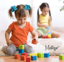 3 Inch Grosgrain Bow for Little Girls - Set of 2 (Turquoise) Motique Accessories