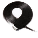 40 Pieces 100g Tape in Human Hair Extensions 12''-24'' Double Side Tape Seamless Skin Weft Rooted Natural Hair Extensions 40pcs Long Straight Silky (20 inch,