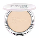 IT Cosmetics Celebration Foundation Illumination, Light (W) - Full-Coverage, Anti-Aging Powder Foundation - Blurs Pores, Wrinkles & Imperfections - 0.3 oz Compact It Cosmetics