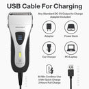 Electric Razor for Men, YASUN Men's Foil Shaver, Wet/Dry IPX7 Waterproof Electric Shavers for Men with Pop-up Beard Trimmer, Cordless Rechargeable Mens Razor - YS5800 Silver & Black YASUN