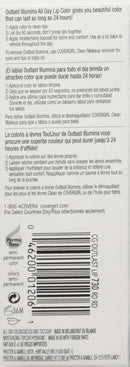 COVERGIRL Outlast Illumia All-Day Moisturizing Lip Color, Radiant Red 730 , 1 Count COVERGIRL