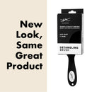 Detangling Brush Safe for Hair Extensions by The Hair Shop, 909 Ergonomic Detangler Brush for Dry or Wet Hair, Combs, Glides Thru Natural, Curly, For Men & Women The Hair Shop