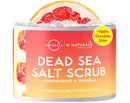 O Naturals Lemon Scrub & Coconut Exfoliating Dead Sea Salt Scrub Bundle 18 Ounce Each. O Naturals