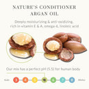 Gentle Argan Oil Shampoo & Conditioner by Tree to Tub—pH 5.5 Balanced Moisturizing Duo with Wild Soapberry & Moroccan Oil – Sulfate Free (2 Pack) Tree to Tub