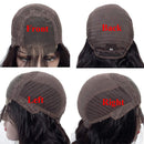 Healthair Lace Front Wigs Human Hair Body Wave Lace Front Human Hair Wigs Pre Plucked 4X4 Closure Lace Front Wigs with Baby Hairs (30", Body Wave Closure Wig) Healthair Store
