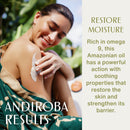 natura - Ekos Andiroba Restorative Creamy Shower Gel - Protects & Hydrates Skin - Maintains pH - Body Wash - Vegan Skin Care - Brazilian Beauty Secrets - Self Care & Body Care - 6.5 fl oz (195ml) Infinity Warehouse