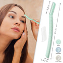 ennva Eyebrow Razor for Women | Dermaplane Facial Razor for Women Face | Hair Trimmer Face Razor for Women Body Use | Multipurpose Facial Hair Removal Disposable Blades Eyebrow Shaper Tool - 6pcs ENNVA
