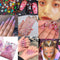 24 Boxes Nail Art Sequins, Tingbeauty Heart Shape Star Snowflake Christmas Tree Laser Sequins, Flakes Colorful Confetti Nail Glitter for DIY Design Face Body Make Up Christmas Decorations Tingbeauty