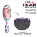 Wet Brush Disney Original Detangler Brush Princess Wholehearted - Ariel, Purple - All Hair Types - Ultra-Soft IntelliFlex Bristles Glide Through Tangles with Ease Wet Brush