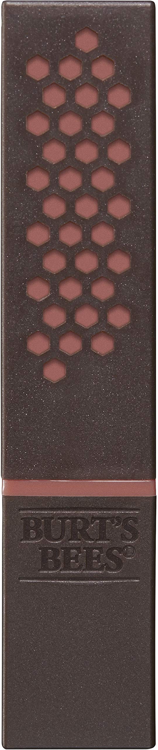 Burts Bees 100% Natural Glossy Lipstick, Peony Dew - 1 Tube Burt's Bees