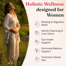 Nourished Detox + Debloat – Daily Digestive Support for Women, 60 Capsules Infinity Warehouse