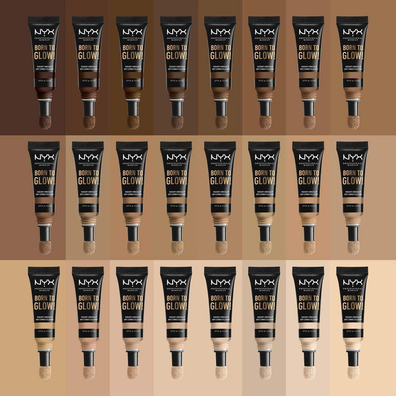 NYX PROFESSIONAL MAKEUP Born To Glow Radiant Concealer, Medium Coverage - Pale NYX PROFESSIONAL MAKEUP