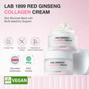 Donginbi LAB 1899 Red Ginseng Collagen Cream - Multi Elasticity, Vegan, Facial Moisturizer, Improved Skin Density & Barrier with Antioxidant Ginsenosides, Korean Skin Care, 1.69 floz Infinity Warehouse