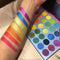 High Pigmented Makeup Palette Easy to Blend Color Fusion 39 Shades Metallic and Shimmers Eyeshadow Sweatproof and Waterproof Eye Shadows Rainbow Eyeshadow Palette MYUANGO