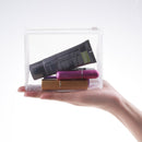 BLUECELL 10 PCS Mini Small PVC Transparent Plastic Cosmetic Organizer Bag Pouch With Zipper Closure,Travel Toiletry Makeup Bag BLUECELL