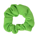Small Scrunchies Cotton Hair Bobble - Set of 3 - Neon Green Motique Accessories