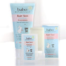 Babo Botanicals Baby Face Mineral Sunscreen Stick SPF 50 with 70+% Organic Ingredients, 100% Zinc Active, Water-Resistant, Reef-Friendly, Fragrance-Free, Unscented, 0.6 Ounce Babo Botanicals