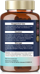 Vaginal Probiotics for Vaginal Moisturizer, pH, Odor, Flora, Hormones, Comfort, Mood & Relaxation, 30-in-1 Vaginal Moisture Plus with Slippery Elm Bark, Hyaluronic Acid, Fenugreek for Women - 120 Caps Infinity Warehouse