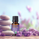 Desert Essence Essential Oil - Lavender Tea Tree Oil - 0.6 Fl Ounce - Relaxing Aromatherapy - Soothes and Calms Skin - Freshens Laundry - House Cleanser - Relaxing - Vegan - USDA Certified Desert Essence