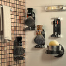 Anbbas Fine Badger Hair Shaving Brush with Wood Handle and Hanging Style Brush Holder Set for Men Wet Shave Anbbas