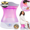 Yoni Steam Seat Set for Feminine Wellness & Self-Care - Vaginal Steamer with SteamSafe Temperature Control & Near Infrared & Red Light Therapy - V Steam at Home Kit with Yoni Herbs for Steaming Infinity Warehouse