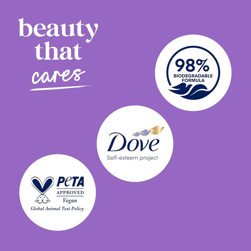 Dove Body Wash with Pump Relaxing Lavender Oil & Chamomile 3 Count for Renewed, Healthy-Looking Skin Gentle Skin Cleanser with 24hr Renewing MicroMoisture 30.6 oz Infinity Warehouse