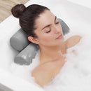 Everlasting Comfort Bath Pillow - Supports Head, Neck and Back in Tub - Bathtub Cushion Everlasting Comfort