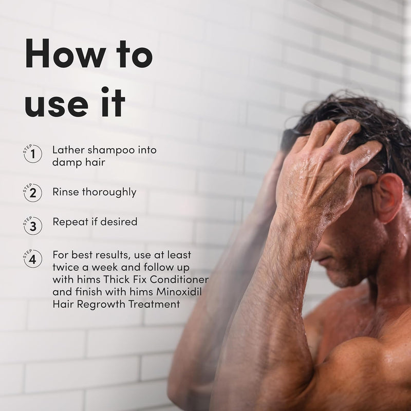 hims Dandruff Detox Anti Dandruff Shampoo, 2 Pack - Anti Dandruff Shampoo for Dry, Itchy Scalp with Pyrithione Zinc 1% and Argan Oil - Paraben Free, Sulfate Free - Evergreen Mint - 2 x 6.4 fl oz Infinity Warehouse