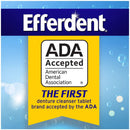 Efferdent Denture Cleanser Tablets | Fresh & Clean | Mint Flavor | 44 Count | Pack of 1 efferdent
